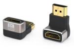 PremiumCord Adapter HDMI 90°, 8K60Hz, 4K120Hz, F/M (KPHDMA-39) (KPHDMA-39)