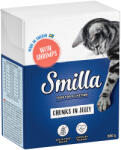 Smilla 6x380g Smilla falatkák aszpikban garnéla nedves macskatáp
