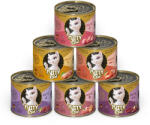  Kitty Cat 6x200g Kitty Cat Adult Pate vegyesen 6 fajtával nedves macskatáp