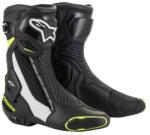 Alpinestars SMX PLUS 2, fekete/fehér/sárga fluo, 2025, 46-os méret (M130-265-46)