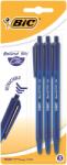 BIC Round Stic Clic toll, Kék, 3 db/készlet (926374)