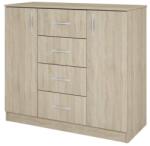 IRIM Spark Komód, 100 x 43.5 x 91 cm, Sonoma Dark