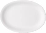 BAUSCHER Smart Ovális sekély tányér megemelt peremmel, magasság: 29 mm, hossz: 291 mm, fehér