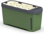 Gusta Garden HARRY HERBS önöntöző virágláda fedél nélkül, sötétzöld (GG-103B20)