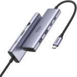 UGREEN Hub USB-C Ugreen CM498, HDMI, 2x USB, 2x USB-C, SD/TF, RJ45, PD, 4K 60 Hz