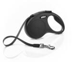 flexi Lesa retractabila pentru caini Flexi Classic, XS, 3m, cu banda, negru (C5055152)