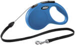 flexi Lesa retractabila pentru caini Flexi Classic, M, 5m, cu snur, albastru (C5055142)