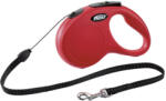 flexi Lesa retractabila pentru caini Flexi Classic, XS, 3m, cu snur, rosu (C5055173)