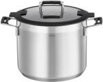 RÖSLE ROSLE SILENCE PRO Oala pentru legume si supa, oala universala de inalta calitate din otel inoxidabil 18/10, 24 cm, capac din sticla, scara interioara, rezistenta la inductie, poate fi spalata in masin