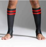  Neoprene zokni, fekete-piros - szexshop