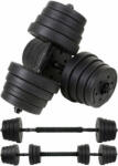 Funfit Регулируем комплект дъмбели 30 кг 2x15 кг - черен (4259)
