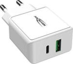 ANSMANN Incarcator de retea HC218PD charger Power Delivery & Quick Charge White (1001-0111) - vexio