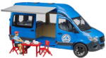 BRUDER MB Sprinter Camper with driver (02684) Figurina