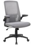 Antares Mulberry szürke-fekete hálós felhajtható karfás forgószék (MULBERRY HÁLÓ SZÜRKE* VÁZ FEKETE*) - officedepot