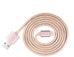 DEVIA Кабел Devia Fashion, USB A(м) към Lighting(м), 2.0m, златен