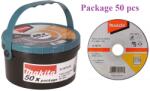 Makita Disc de tăiere din oțel inoxidabil MAKITA 125x1, 2x22, 23 mm, 50 buc D-18770-50 (D-18770-50) Disc de taiere