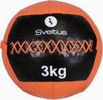 Sveltus Minge medicinală Sveltus Wall Ball 3 kg black/red