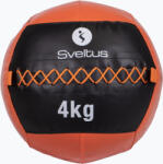 Sveltus Minge medicinală Sveltus Wall Ball 4 kg black/red