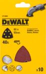 DEWALT Csiszolópapír 93 x 93 mm, P40 Tépőzáras, (10 db) DT3090 (DT3090)