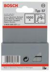 Bosch Tűzőkapcsok tűzőgéphez, 57-es típus 10, 6 x 1, 25 x 10 mm (1000 db) 2609200231 (2609200231)