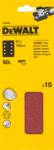 DEWALT Csiszolópapír 230 x 93 mm, P240, Tépőzáras (10 db) DT8624 (DT8624)