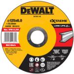 DEWALT fém csiszolókorong EXTREME konvex 125 x 6 x 22, 23 mm DX7941 (DX7941)