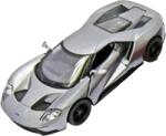 Goki Masinuta die cast Ford GT 2017, scara 1: 38, 12.5 cm, gri (GOKI12256)