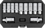 YATO Set extractor de șuruburi 11 piese 3/8", 1/2 (YT-06201)