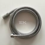 Sanotechnik TENYFLEX műanyag zuhanytömlő, ezüst-fekete, 200 cm (06060)