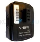VHBW Elektromos szerszám akkumulátor CB120L - 1500 mAh, 12 V, Li-ion (WB-800109113)