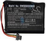 VHBW GPS csere akkumulátor a TomTom LHA11110001, VF6F készülékhez - 1000 mAh, 3, 7 V (WB-889000908)