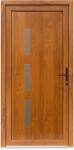 Bastion Usa intrare PVC Ileana, 5 camere izolare, 980x2000 mm, deschidere dreapta privit din interior, stejar auriu