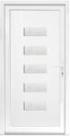 Bastion Usa intrare PVC Paul, 5 camere izolare, 980x2000 mm, deschidere dreapta privit din interior, alb