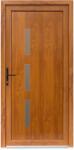 Bastion Usa intrare PVC Ileana, 5 camere izolare, 980x2000 mm, deschidere stanga privit din interior, stejar auriu