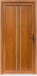 Bastion Usa intrare PVC Olivia, 5 camere izolare, 980x2000 mm, deschidere dreapta privit din interior, stejar auriu