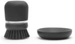 Brabantia Perie pentru spălat vase, cu dozator, gri, Brabantia (BRAB302626)