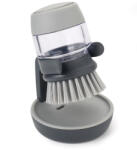 Joseph Joseph Perie de vase cu dozator de săpun de vase PALM SCRUB, gri, Joseph Joseph (JS85005)