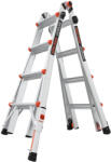 Little Giant Ladder Телескопична алуминиева стълба Little Giant Leveler M17, 4x4 стъпала (16517EN-801)