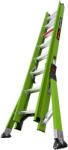 Little Giant Ladder Телескопична стълба от фибростъкло Little Giant SUMOSTANCE 16', 2x8 стъпала и стабилизатори (17216EN)