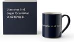 Design House Stockholm Cană Astrid, bleumarin (2624-0000)