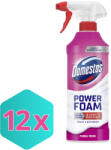 Domestos Power Foam WC és fürdőszoba tisztító hab Floral Fresh 435ml KARTON - 12 db (K8720182796424)