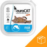 Euro Pet Euro Cat Paté Alutálcás Macskaeledel (Hal) - 16x100 g