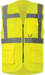 Halo - HI-VIS LÁTHATÓSÁGI ÜGYVEZETŐ KABÁT (EN20471)SÁRGA - 4XL (HAL9624725F)