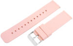  Műanyag okosóra szíj, gyorskioldós, púder színű, normál hossz, 22mm (9333-9)