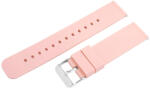  Műanyag okosóra szíj, gyorskioldós, púder színű, normál hossz, 20mm (9333-0)