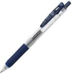 Zebra Zseléstoll, 0, 33 mm, nyomógombos, ZEBRA "Sarasa Clip", kékesfekete (TZ14315) - tintasziget