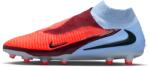 Nike Phantom 6 High Elite AG műfüves focicipő, világoskék - karmazsin (HQ2329-400)