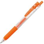 Zebra Zseléstoll, 0, 33 mm, nyomógombos, ZEBRA "Sarasa Clip", vérnarancs (TZ35133) - tintasziget