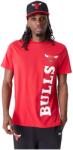 New Era Férfi szabadidő rövid ujjú pólók New Era NBA TEAM COLOUR TEE CHICAGO BULLS piros 60416365 - L