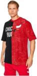 New Era Férfi szabadidő rövid ujjú pólók New Era NBA WASHED PACK GRAPHIC TEE CHICAGO BULLS fekete 13083857 - XL